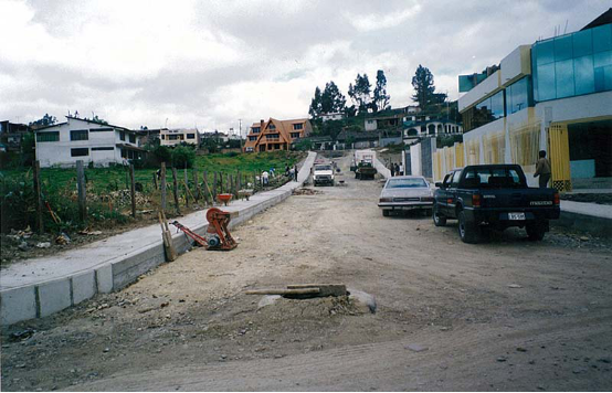 Road and Sewage Reconstruction in Loja, Ecuador