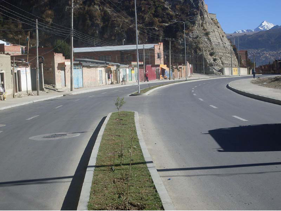 Buenos Aires Avenue in La Paz, Bolivia (Survey and Design of Pavement Construction)