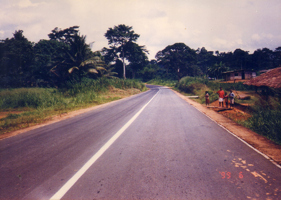 Niefang—Ncue Highway in Equatorial Guinea