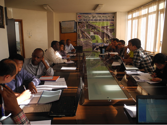 Feasibility Investigation of Municipal Roads in Addis Ababa, Ethiopia.