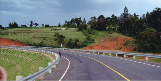 Kipsigak-Serem-Shamakhokho Highway in Kenya