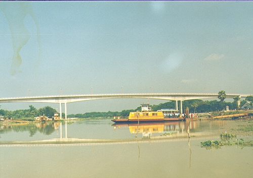 Gabkhan Highway Bridge in Bangladesh