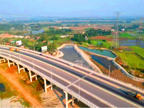 Reconstruction of N8 Road in Bangladesh
