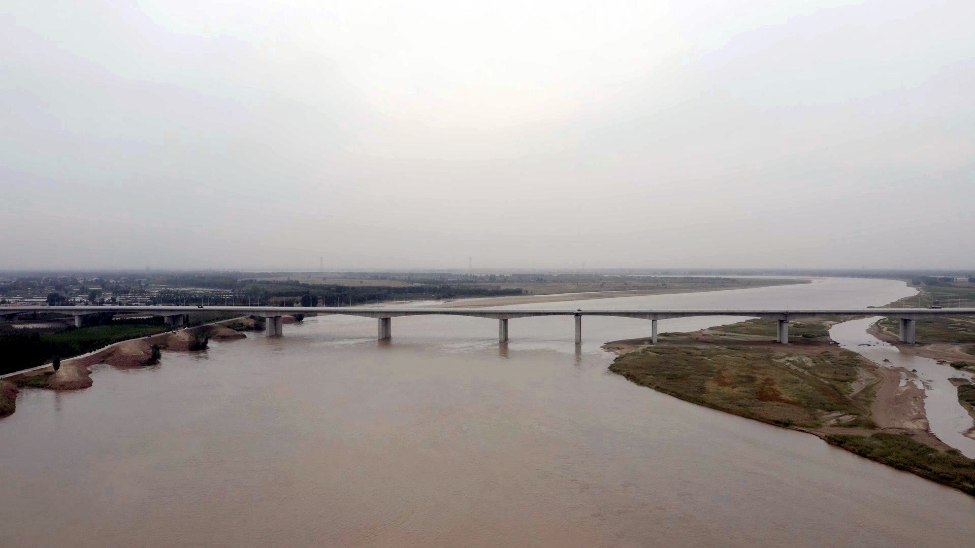 Guandu Yellow River Bridge of Rerouted G107