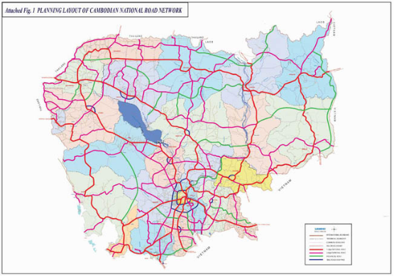 Cambodian National Road Network Planning (2015)