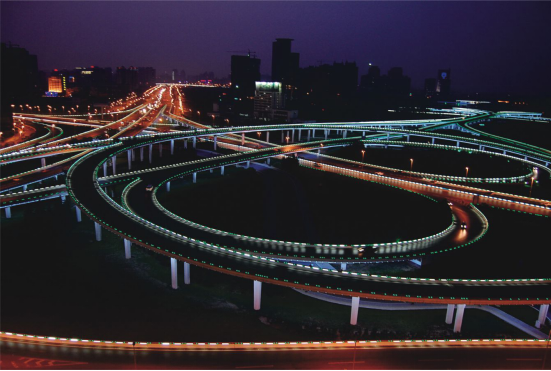 East Jinshui Road Interchange in Zhengzhou City