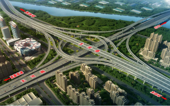 The Fast-track Engineering of 4th Ring Road and Dahe Road in Zhengzhou City (2017)