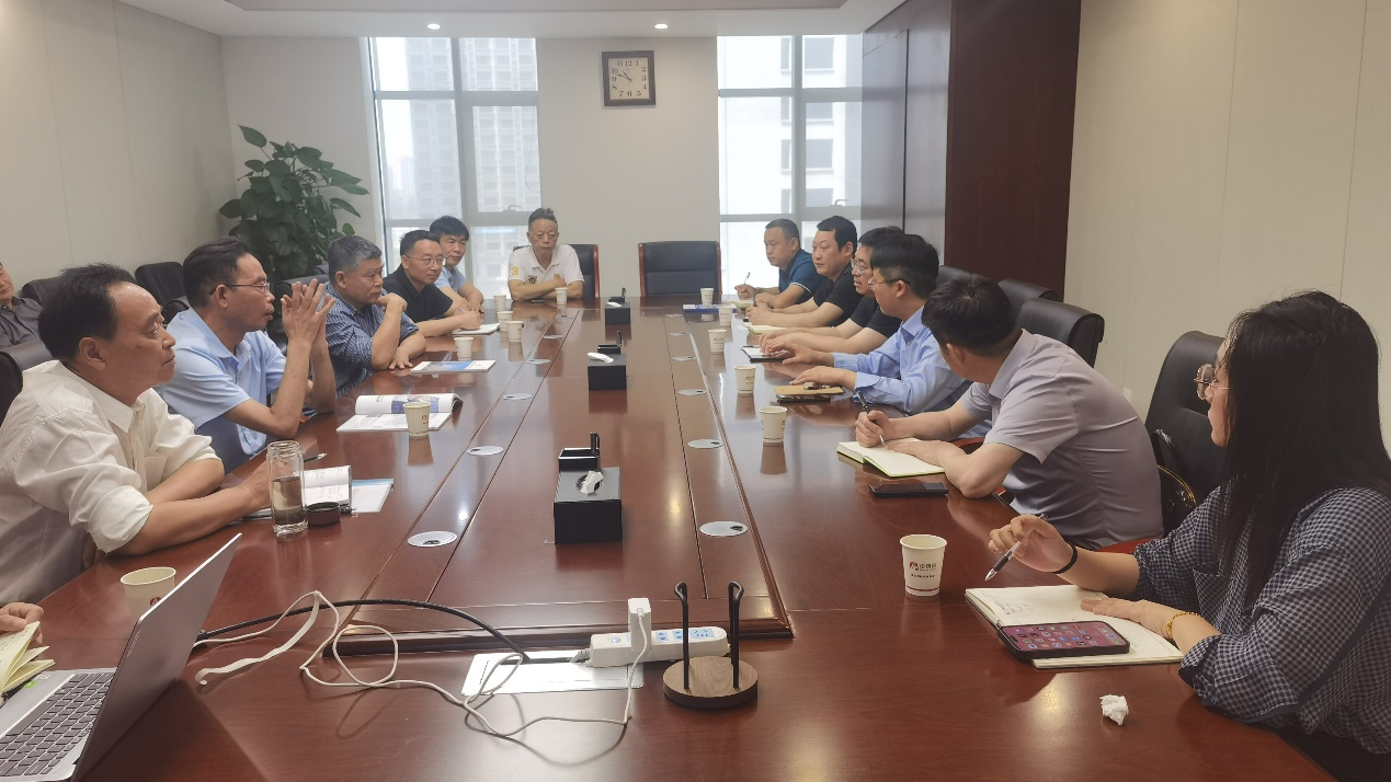 Professor Tao Linmi of Tsinghua University and his delegation visited the company for discussion and exchange Professor Tao Linmi of Tsinghua University and his delegation visited the company for discussion and exchange