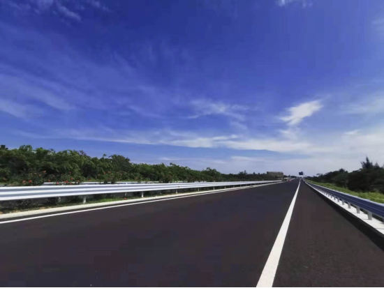 Wenchang-Qionghai Expressway in Hainan Province